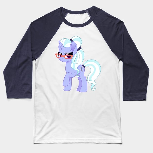 Sugarcoat pony Baseball T-Shirt by CloudyGlow